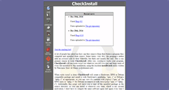 Desktop Screenshot of checkinstall.izto.org